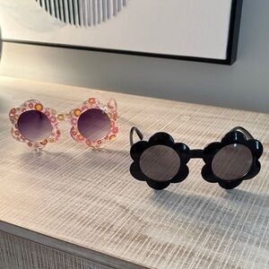 Girls Flower Sunglasses | Set of 2